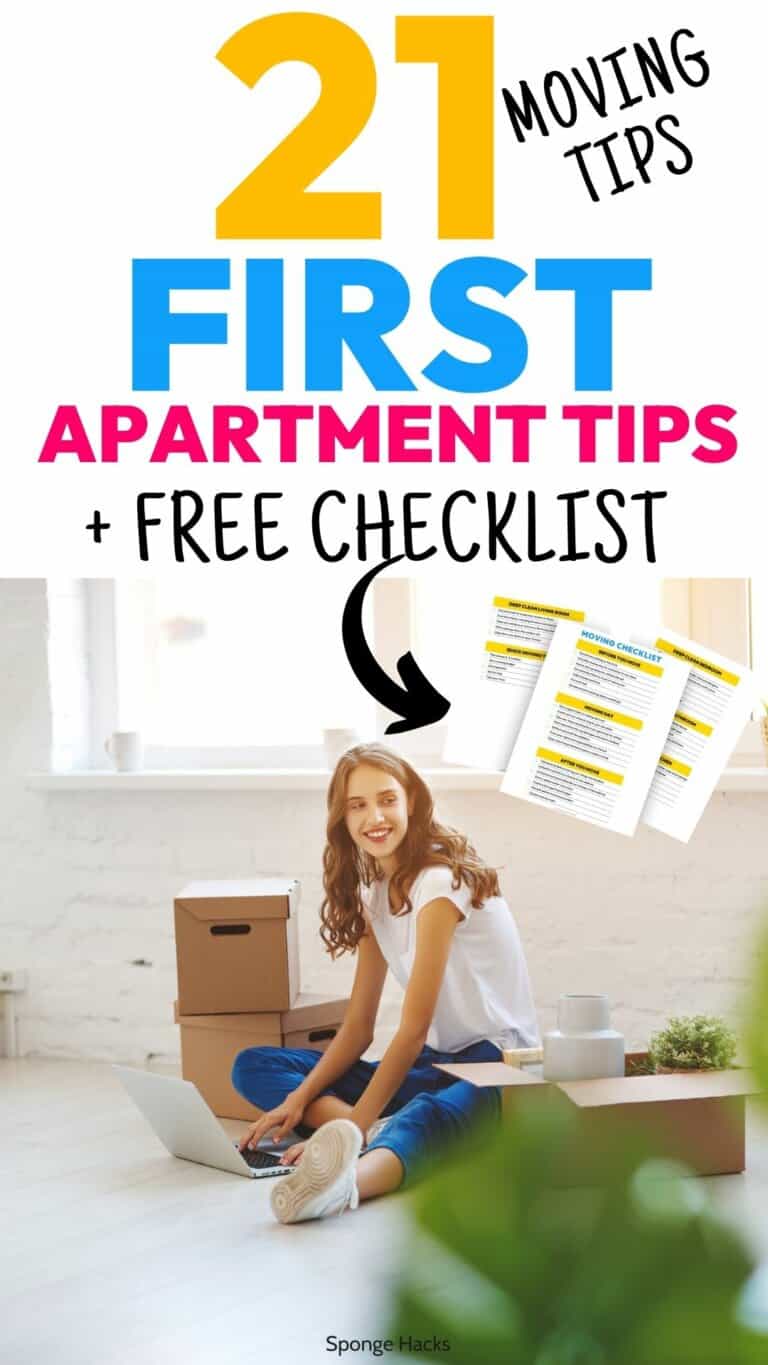 21 First Apartment Tips You Absolutely Need to Know Before Moving - Sponge  Hacks