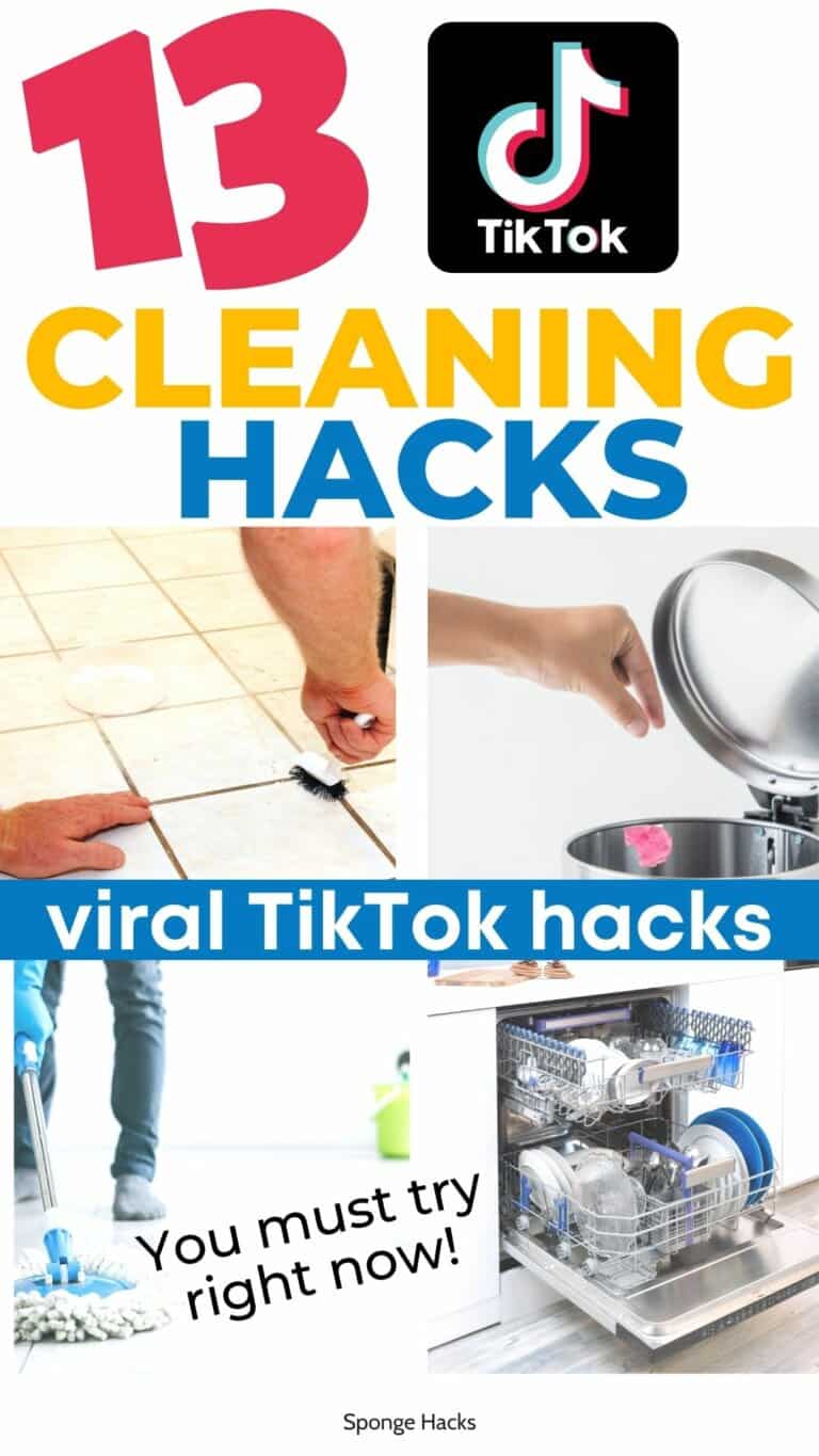 13 Unbelievable TikTok Cleaning Hacks You Must Try Right Now - Sponge Hacks