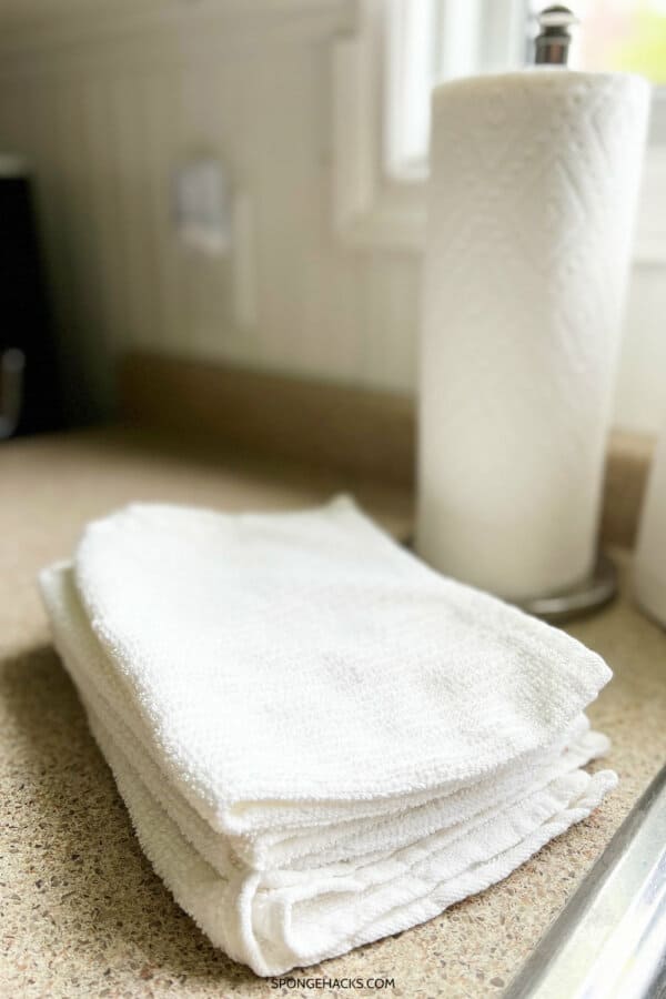 21 Best Kitchen Towels for Drying Dishes Fast Sponge Hacks