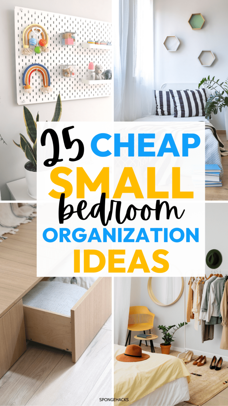 25 Bedroom Storage, Tidying, & Organizing Ideas