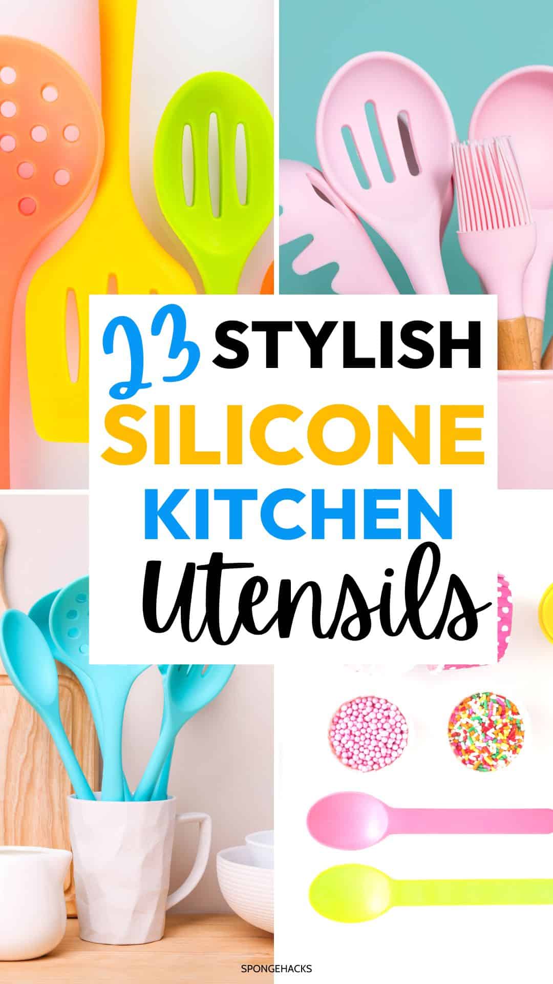 23 Stylish & Best Silicone Cooking Utensils You Need to Try Out