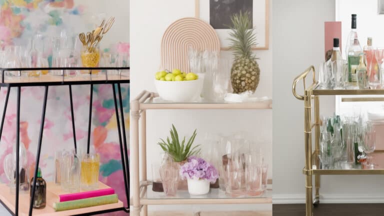 25 Cute Bar Cart Inspo Ideas I Can’t Get Enough Of