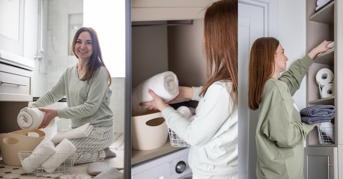 17 Clever Bathroom Closet Organizer Ideas