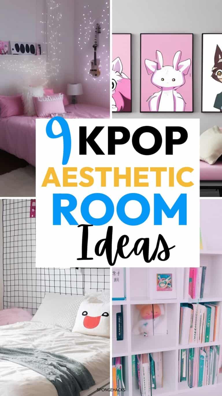 how to make your room aesthetic✨(with things at home + cheap decor) 