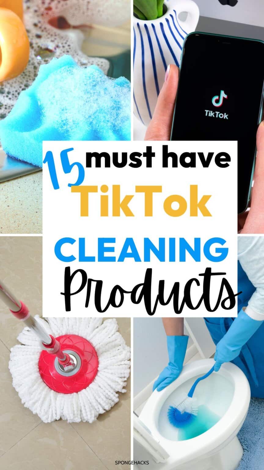 15 Must Have TikTok Cleaning Products Everyone Raves About Sponge Hacks