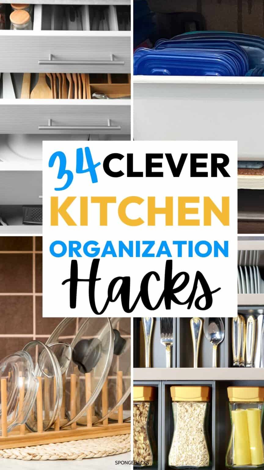 34 Kitchen Organization Hacks That Just Makes Sense