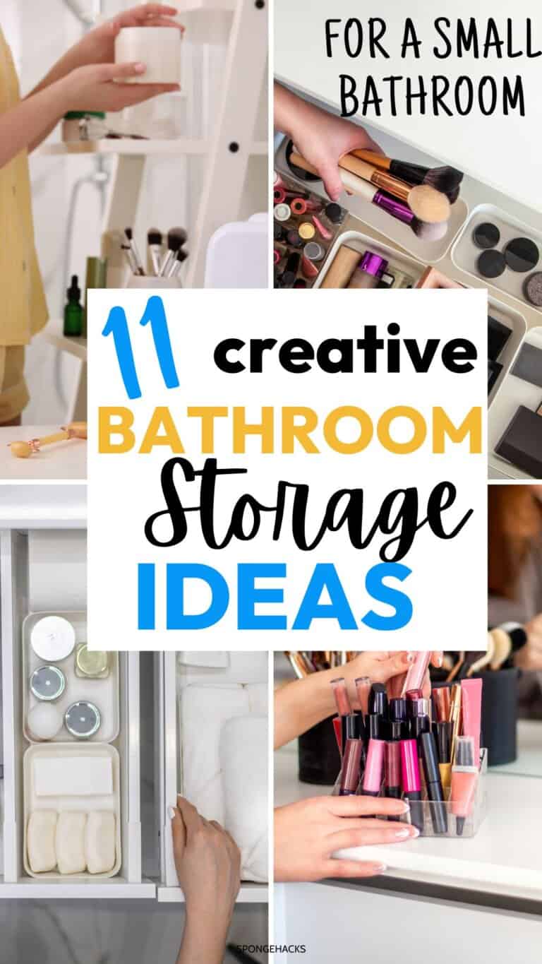 5 Storage Solutions for Small Bathrooms  Bathroom makeup storage, Makeup  storage organization, Makeup drawer organization