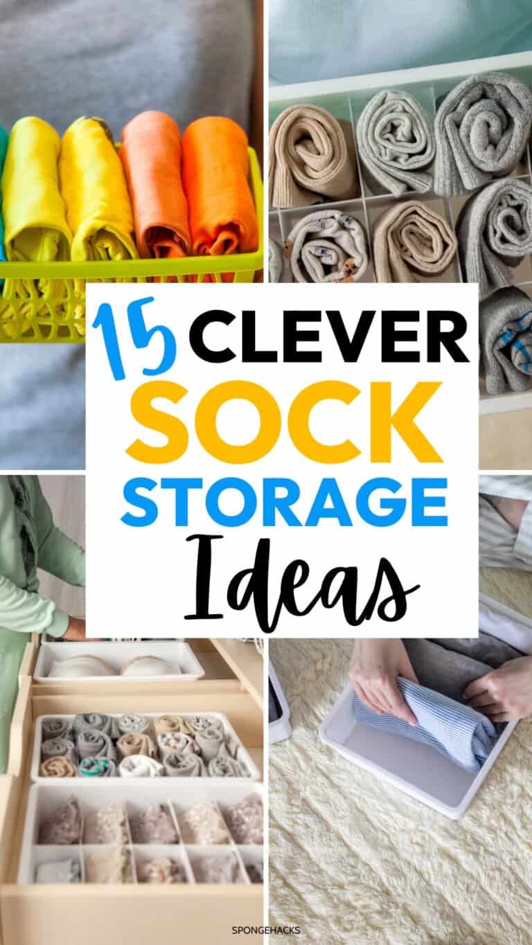 Wardrobe Clothes Organizer  Self-adhesive Drawer Socks