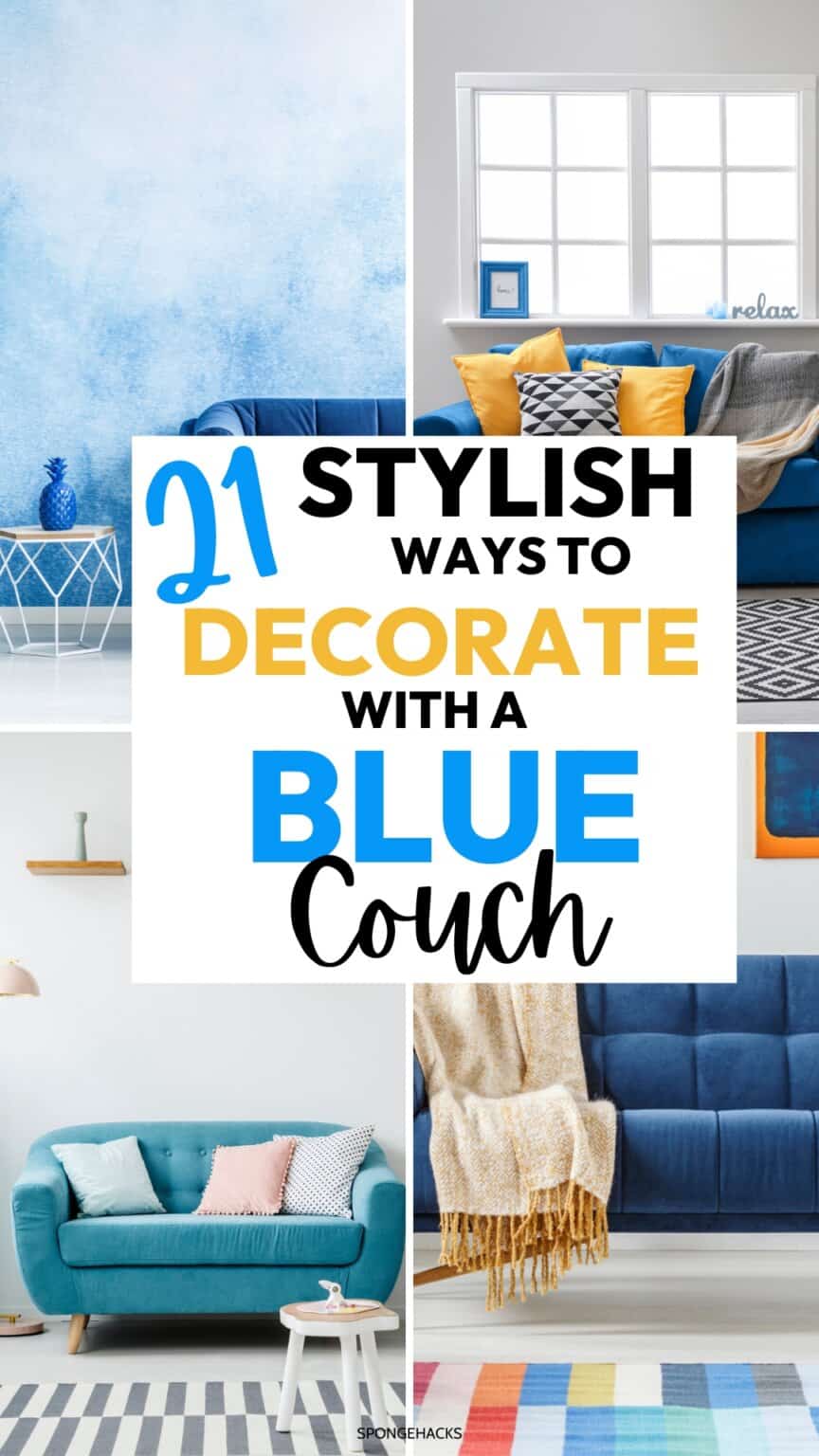 The Color Scheme That Made My Blue Sofa Look Absolutely Stunning