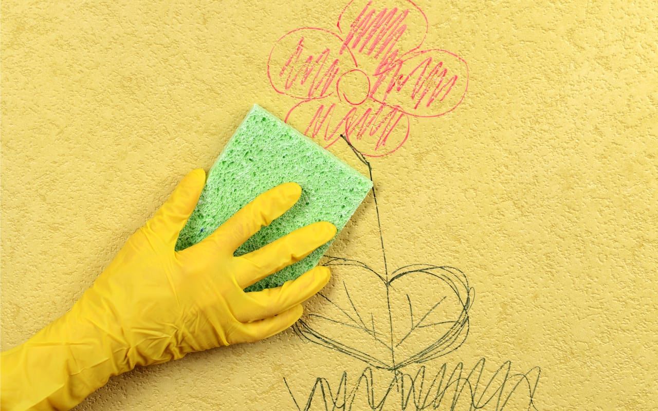 How to Clean Walls Without Removing Paint (28 Tips)