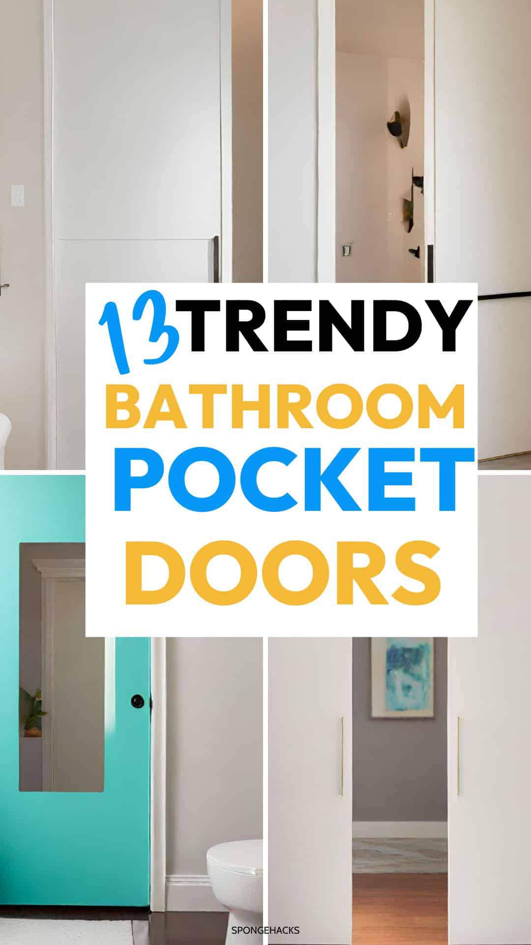 The Bathroom Pocket Door That Instantly Made My Small Space Feel Bigger