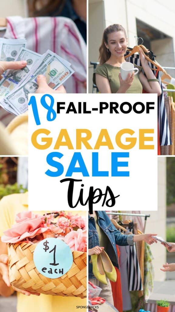18 Garage Sale Tips for a Successful Day - Sponge Hacks