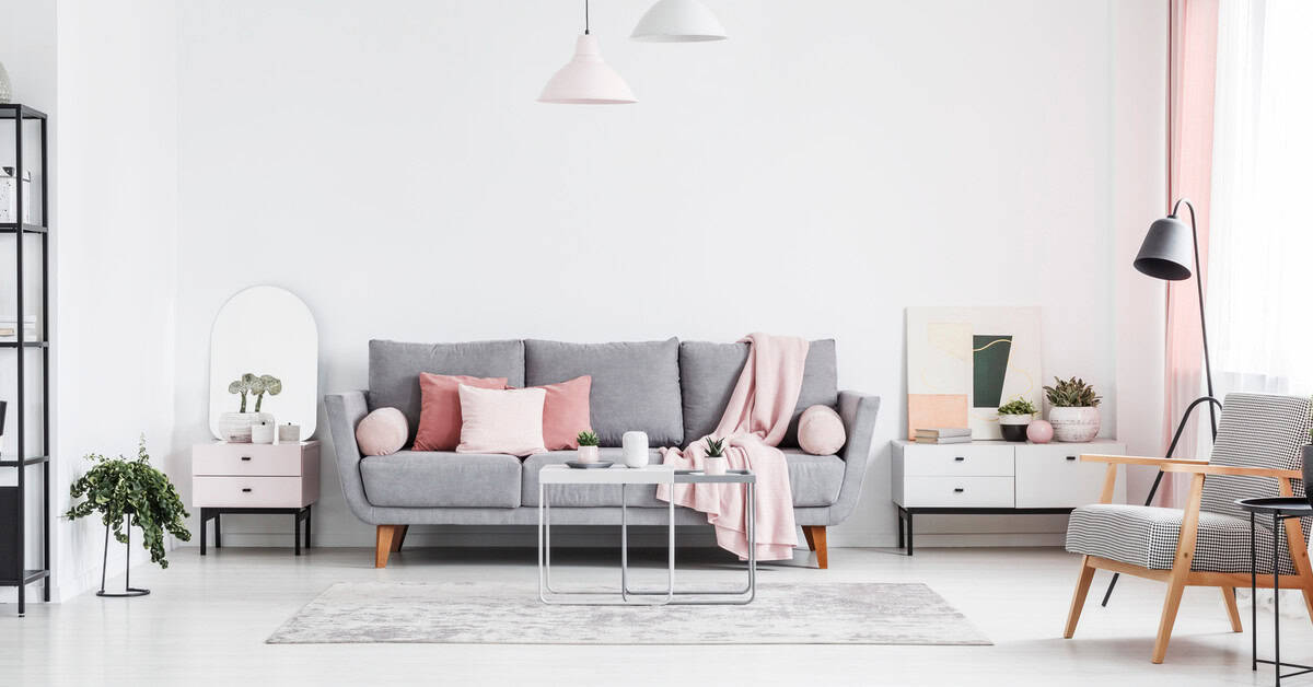 How to Have a Pink & Grey Room That Will Make You Obsessed With This Chic Color Combo