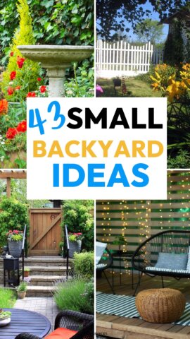 43 Gorgeous Backyard Ideas for a Small Backyard or Patio