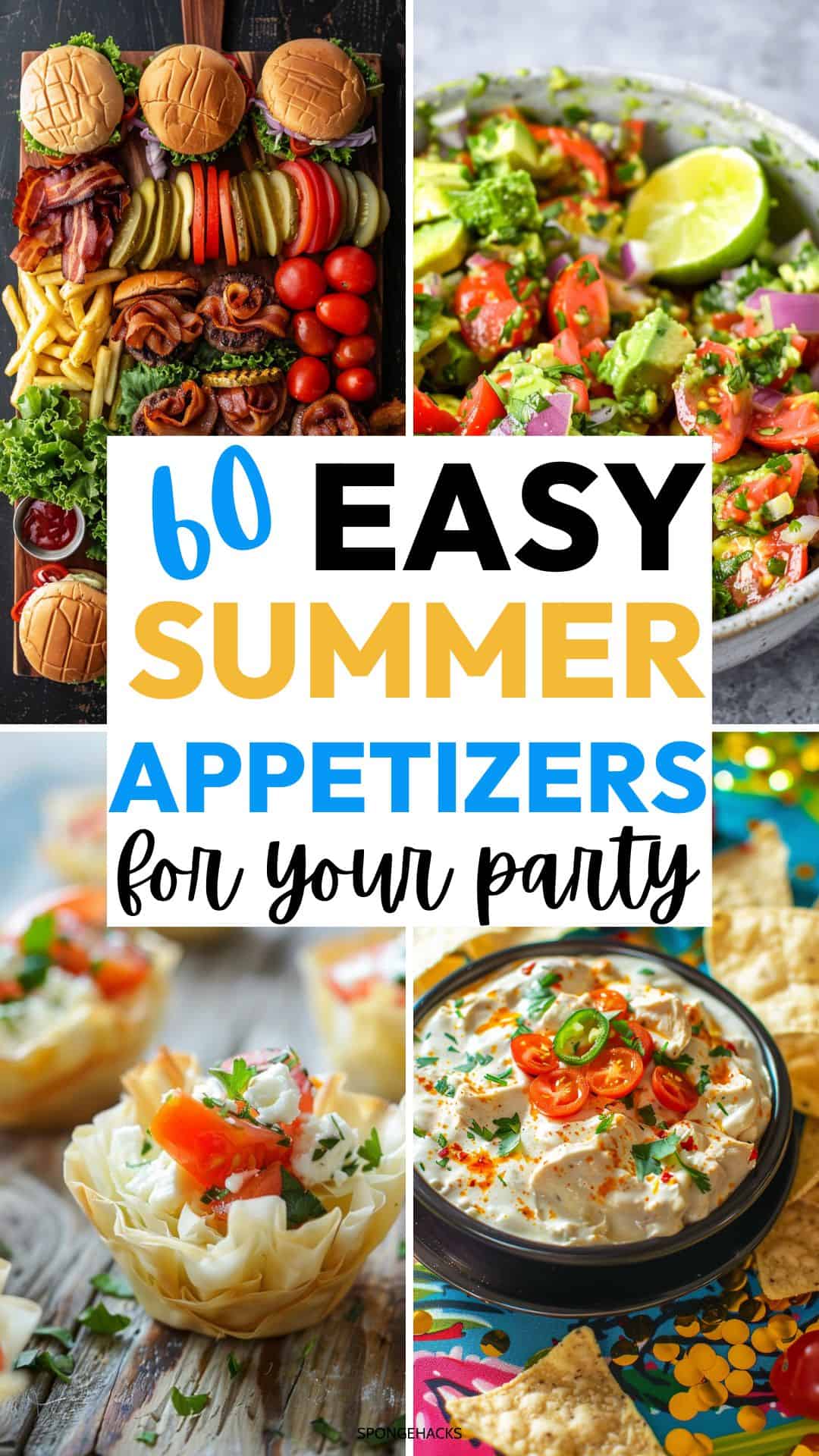 60 Summer Appetizers & Dips To Feed a Large Crowd