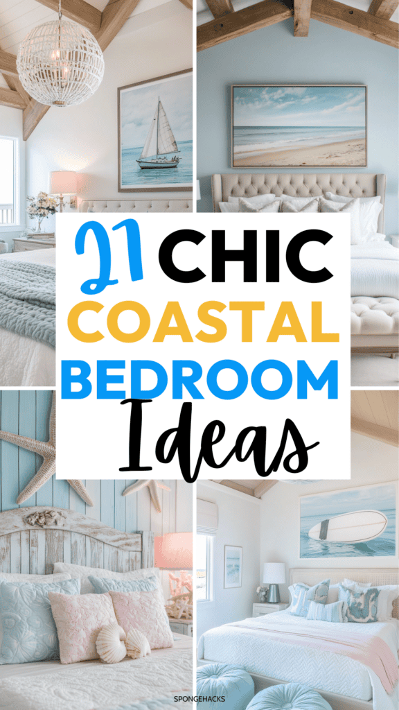 The Coastal Bedroom Decor I’d Totally Steal for a Dreamy Beachy Vibe
