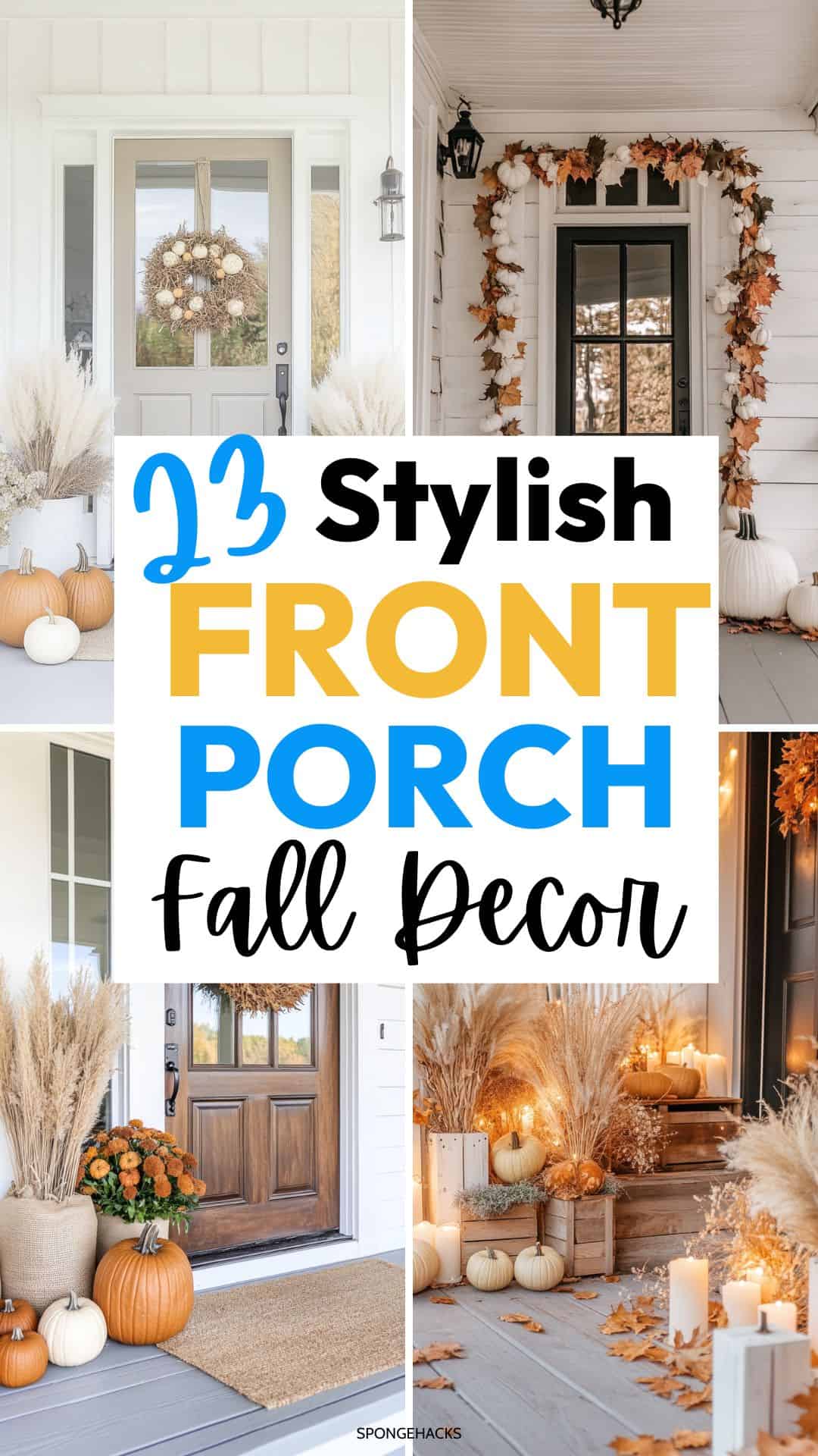 The Fall Front Porch Decor I’m Totally Stealing This Year