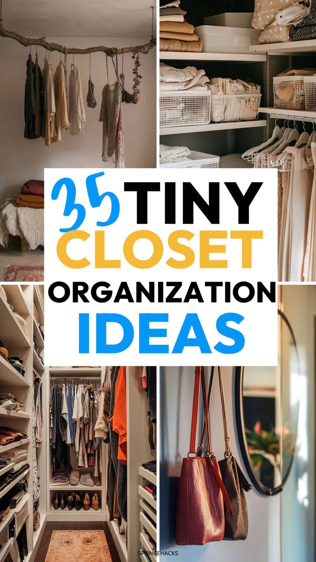 The Tiny Closet Organization Solution That Instantly Creates More Space
