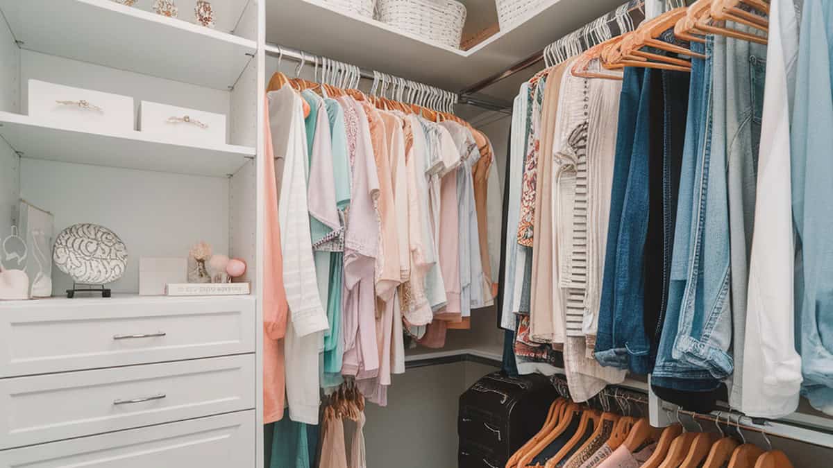 The Clever Closet Hack That'll Make a Tiny Space Feel Huge