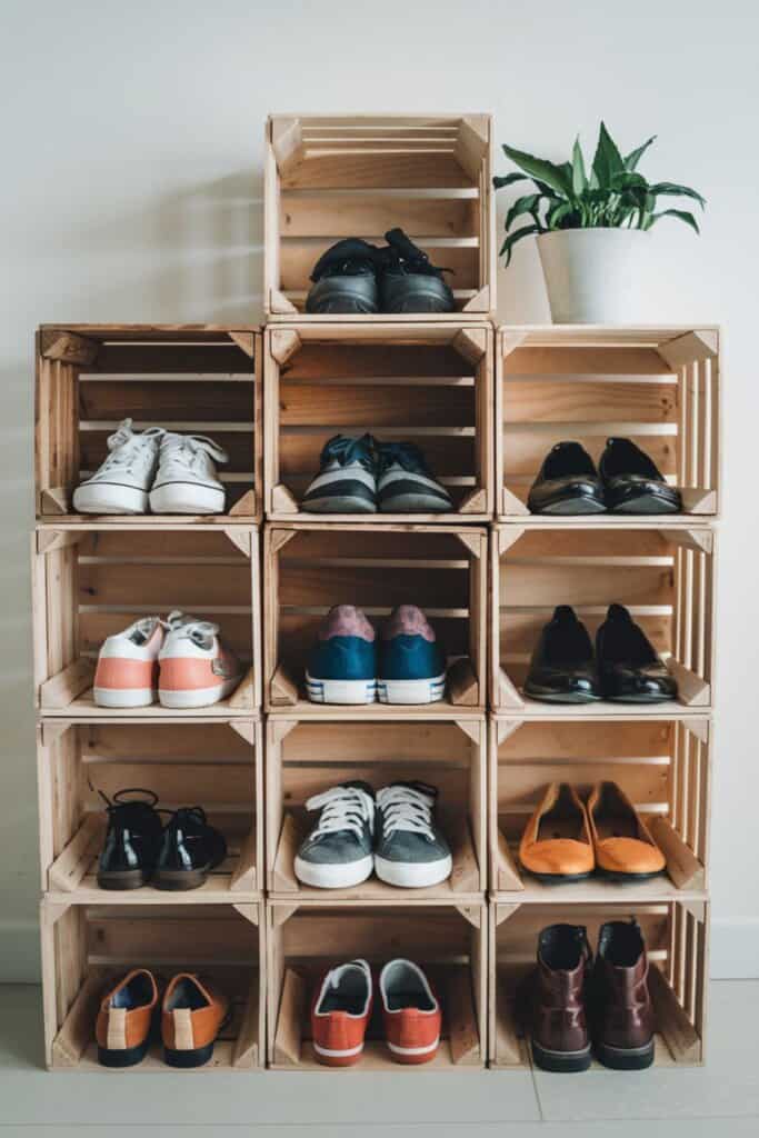 The Genius Shoe Storage Hack That Instantly Makes a Small Space Feel Bigger