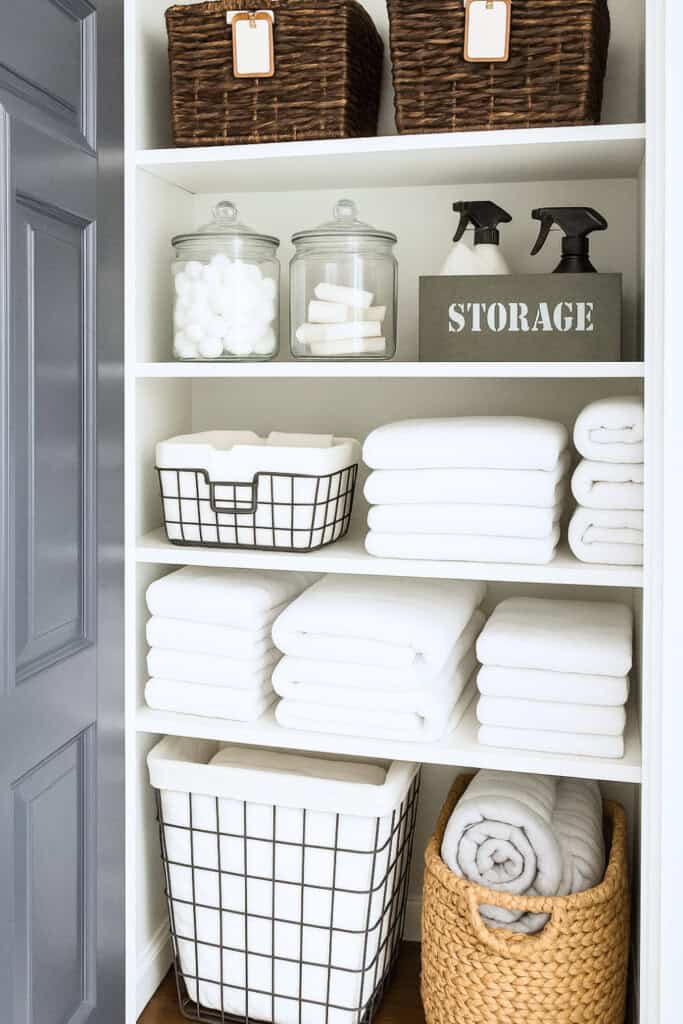 The Best Linen Closet Organization Ideas to Simplify Your Home