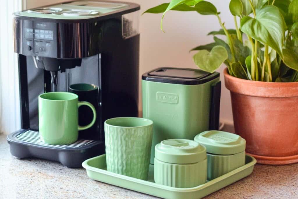 22 Cute Coffee Bar Ideas for the Kitchen Counter