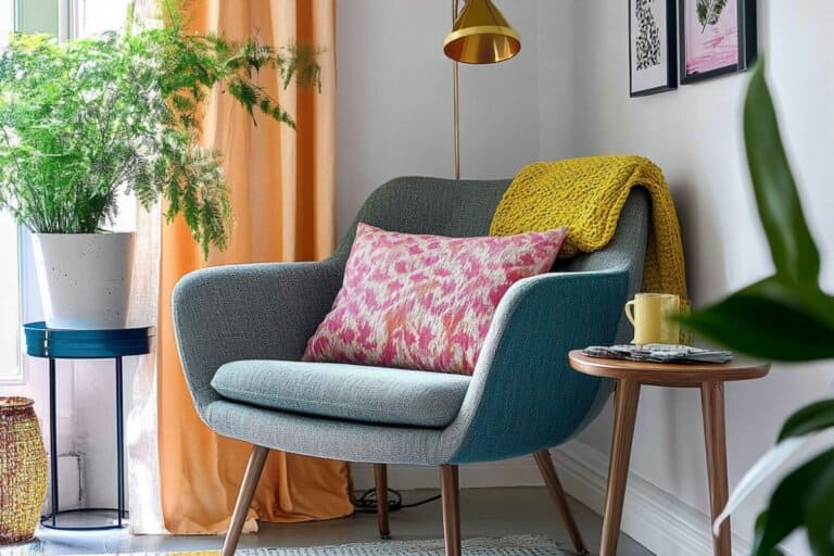 The Perfect Living Room Corner Idea for a Small Space