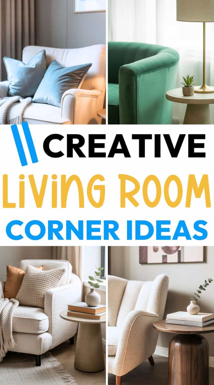 The Perfect Living Room Corner Idea for a Small Space