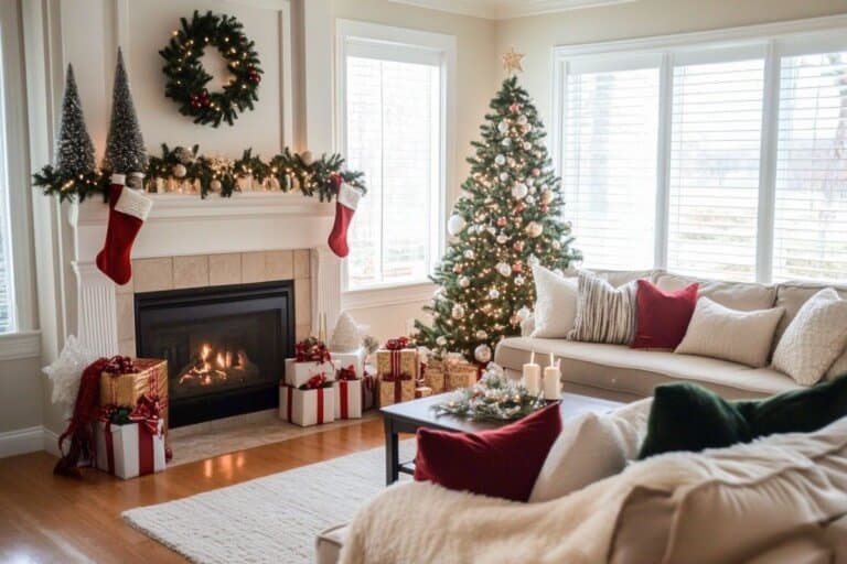 30 Festive Christmas Decor Ideas for the Living Room