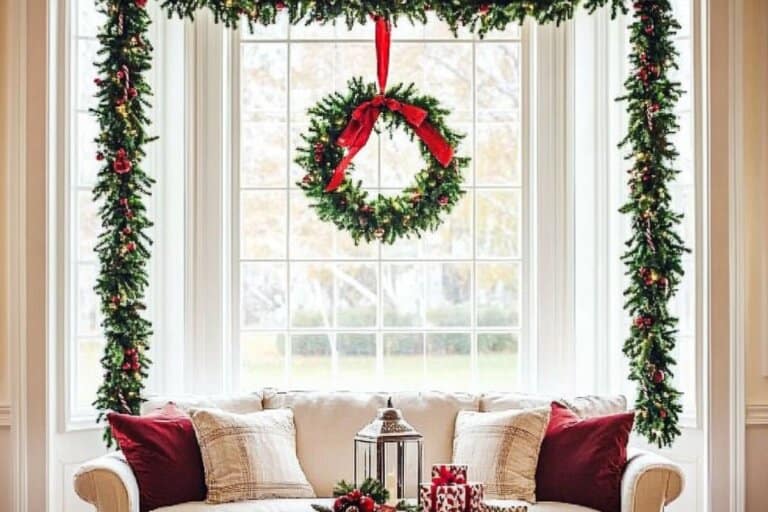 15 Christmas Window Decorations For a Festive Feel