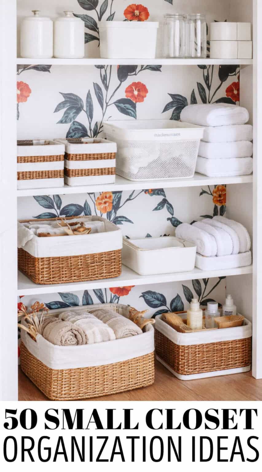 50 Small Closet Organization Ideas You Need