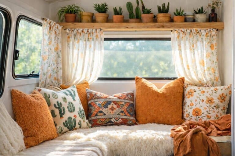 35 Boho Camper Interior Decor Ideas That Instantly Warm Up a Small Space
