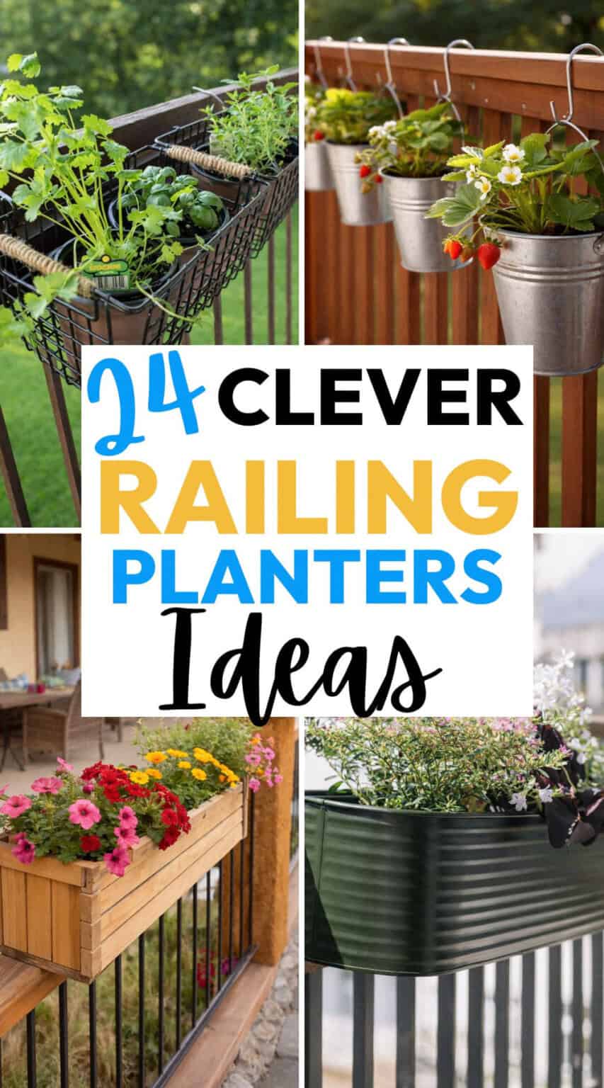 Amazing Railing Planters 24 Beginner-Friendly Railing Planters Ideas