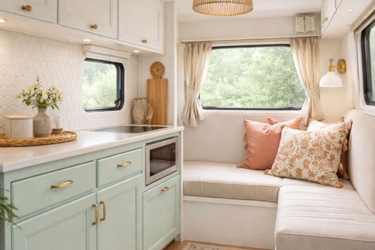 Small Camper Interior Ideas That Make Tiny Spaces Feel Huge