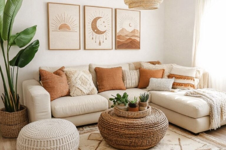 18 Attractive Boho Living Room Designs You Gotta See