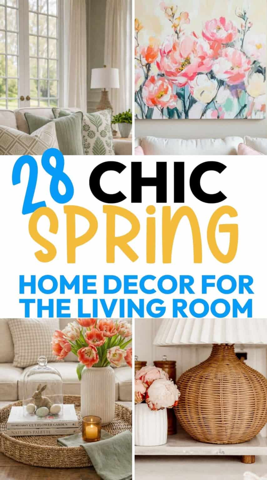 28 Spring Living Room Decor Trends I'm Loving