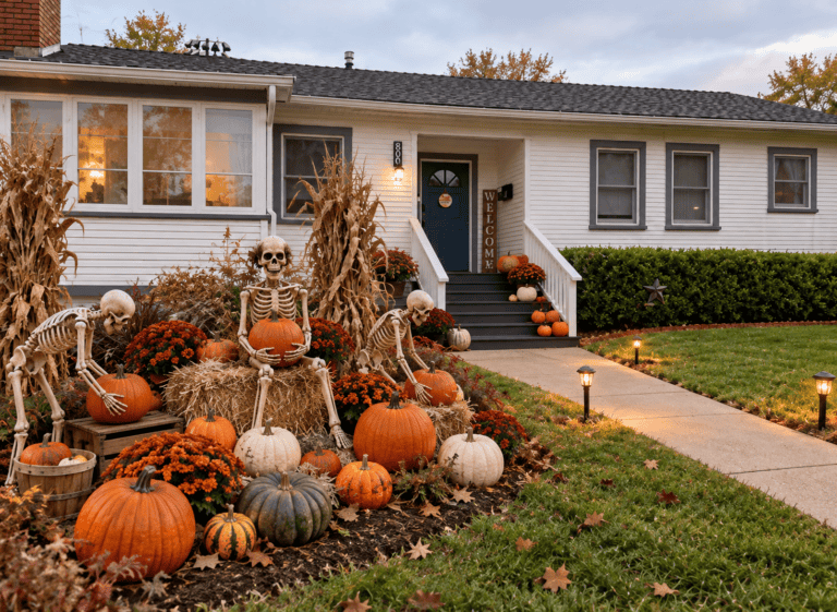 23 Festive Halloween Outdoor Decorations